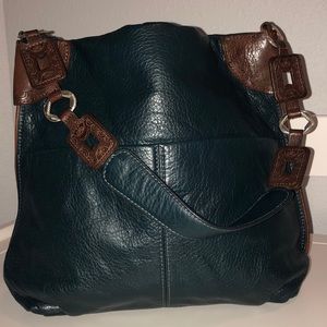 Brighton navy handbag